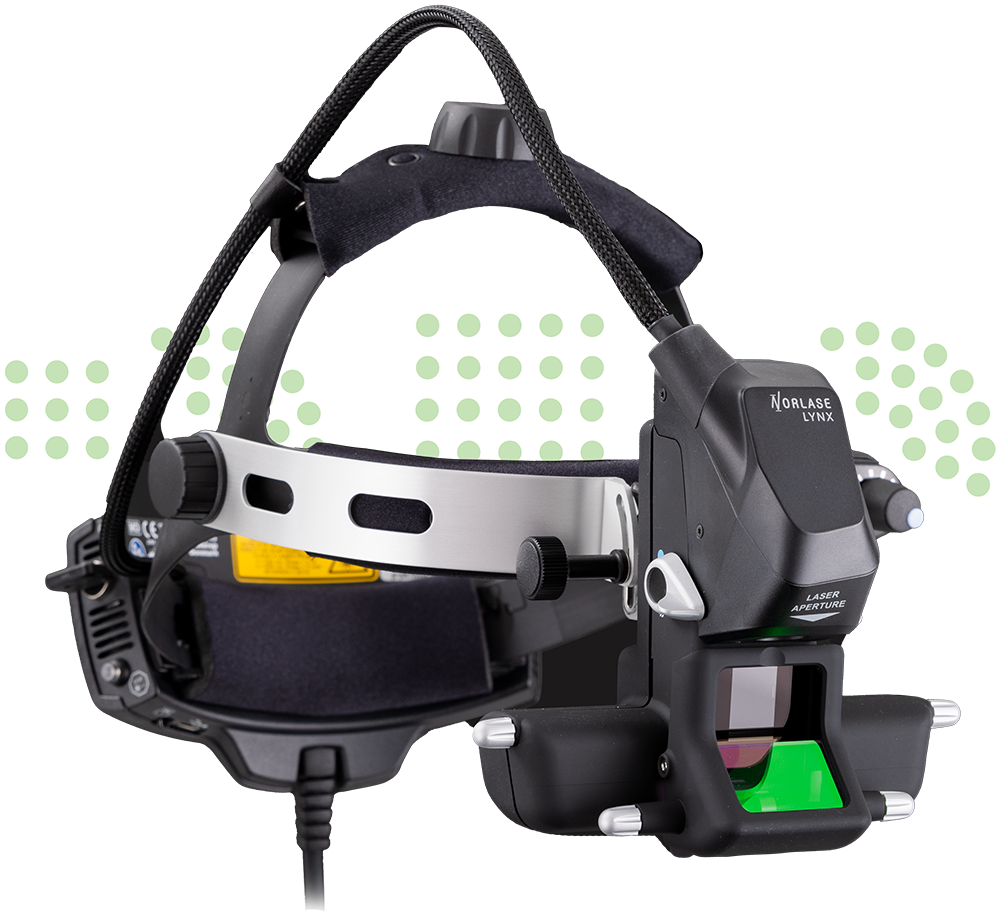 Laser Indirect Ophthalmoscope (LION) equipment from Norlase